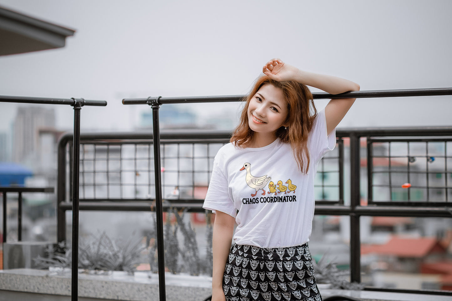 Chaos Coordinator Tee Funny Busy Family Shirt Heavyweight Unisex Crewneck T-shirt | Gildan® 5000