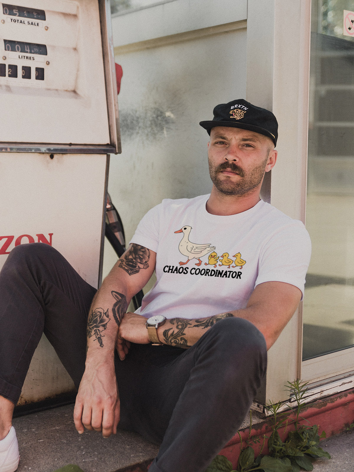 Chaos Coordinator Tee Funny Busy Family Shirt Heavyweight Unisex Crewneck T-shirt | Gildan® 5000