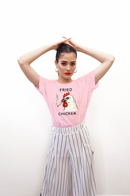 Fried Chicken Heavyweight Unisex Crewneck T-shirt