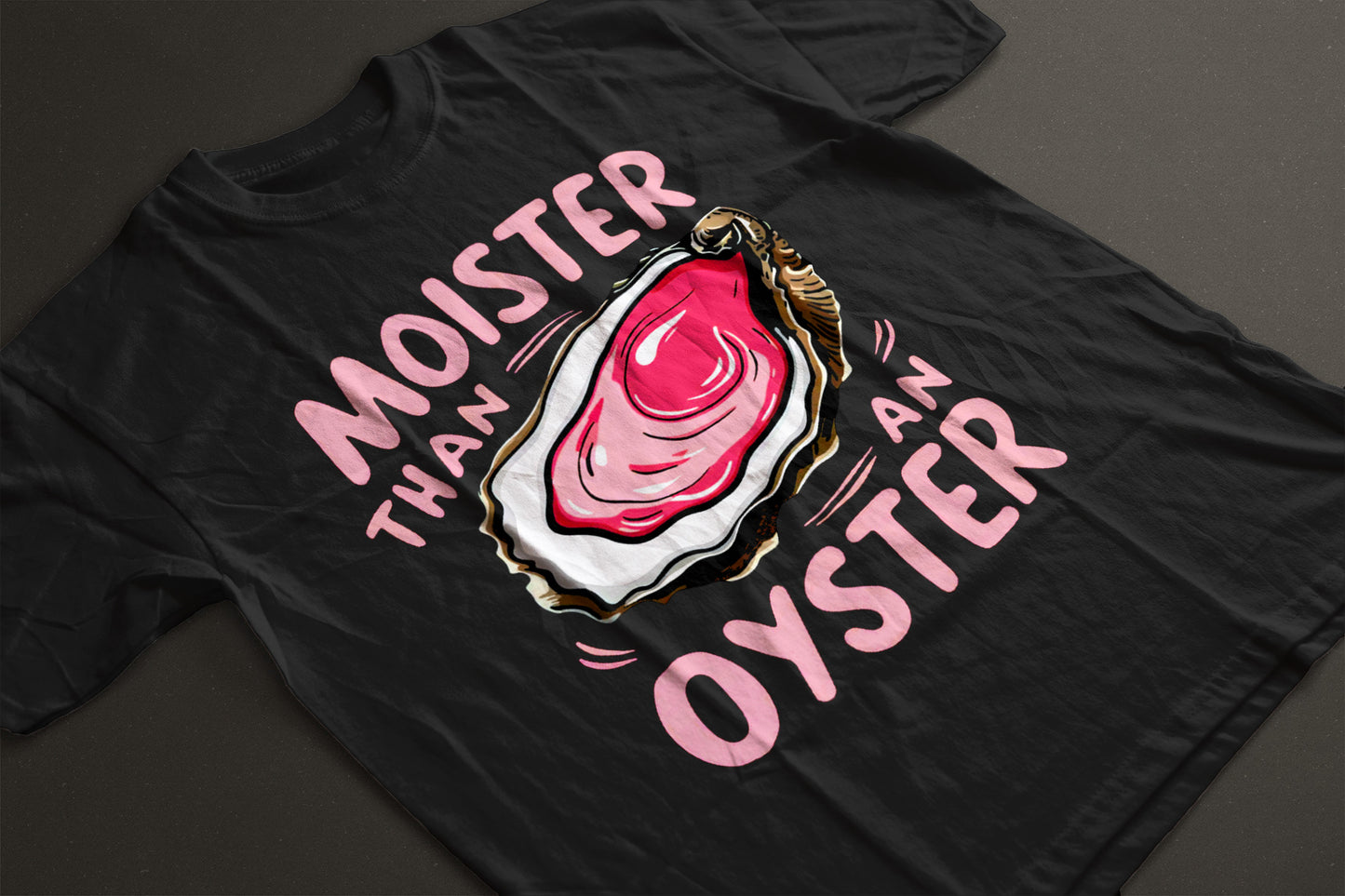 Moister Than An Oyster Heavyweight Unisex Crewneck T-shirt